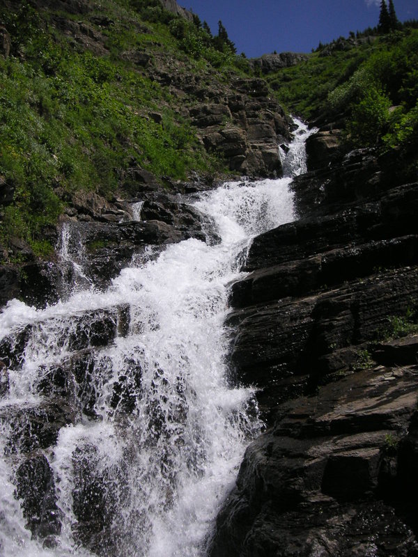 Waterfall in Montana